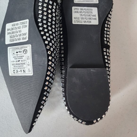 NA-KD Sparkling Ballet Flats "NEW" - Picture 10 of 16